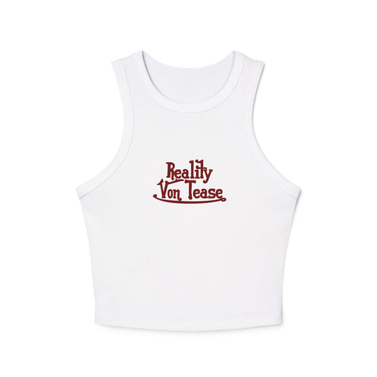 Reality Von Tease | RHOSLC Micro Rib Racer Tank Top