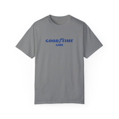 Good Time Girl | RHOSLC Comfort Colors T-Shirt (Blue)