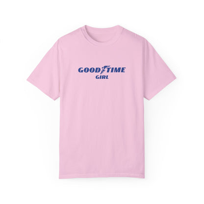 Good Time Girl | RHOSLC Comfort Colors T-Shirt (Blue)