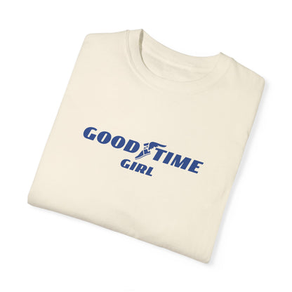 Good Time Girl | RHOSLC Comfort Colors T-Shirt (Blue)