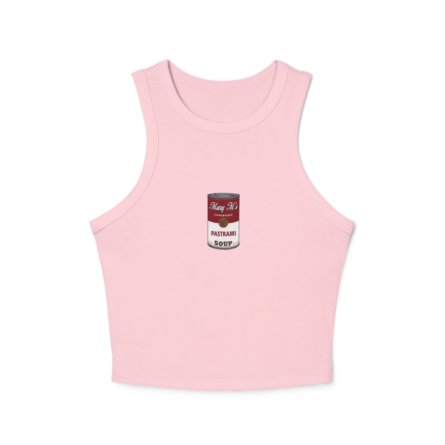 Mary M's Pastrami Soup | RHOSLC Cropped Ribbed Tank Top