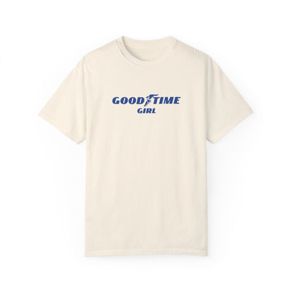 Good Time Girl | RHOSLC Comfort Colors T-Shirt (Blue)