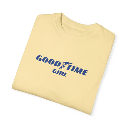 Good Time Girl | RHOSLC Comfort Colors T-Shirt (Blue)