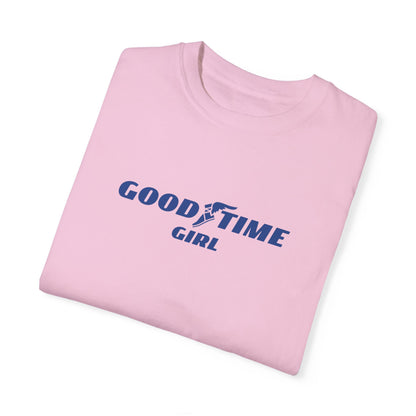 Good Time Girl | RHOSLC Comfort Colors T-Shirt (Blue)