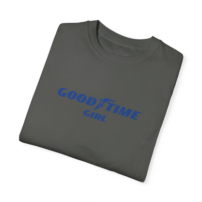 Good Time Girl | RHOSLC Comfort Colors T-Shirt (Blue)