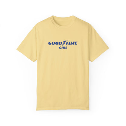 Good Time Girl | RHOSLC Comfort Colors T-Shirt (Blue)